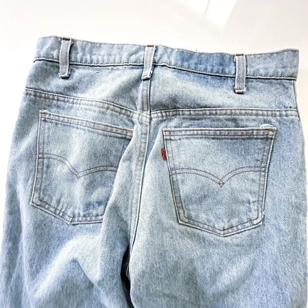 Vintage Levi's Orange Tab High Waisted Light‎ Wash - Waist 28" - Picture 10 of 10